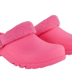 SOLD⭐️Coach Rubber Clogs Lola Terry Cloth in Petunia